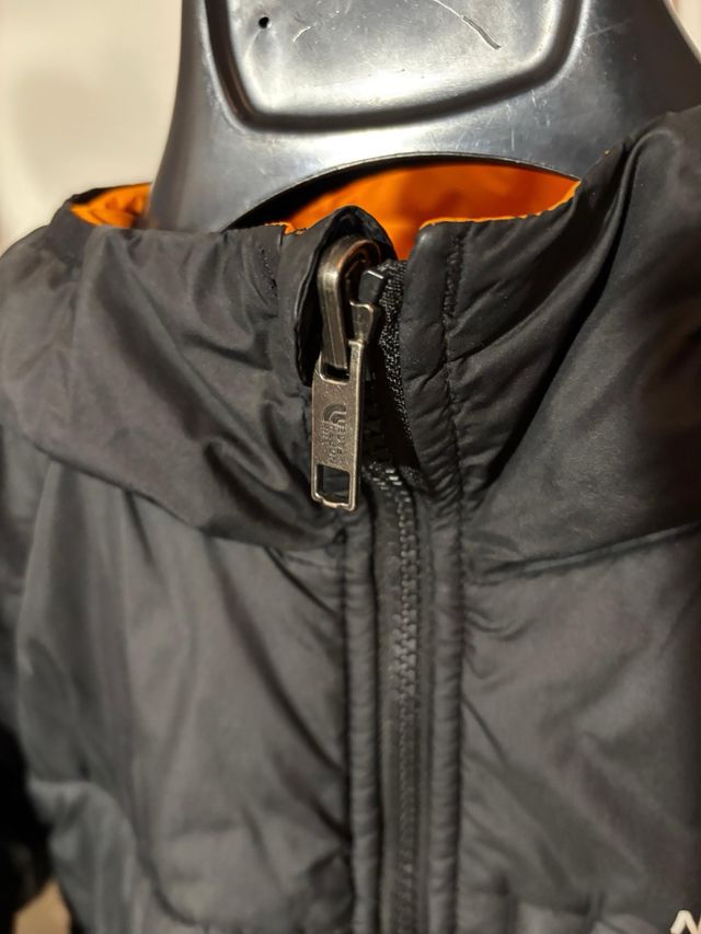 Abrigo The North Face Negro Naranja