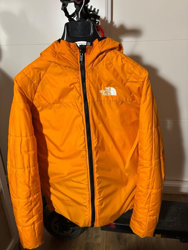 Abrigo The North Face Negro Naranja