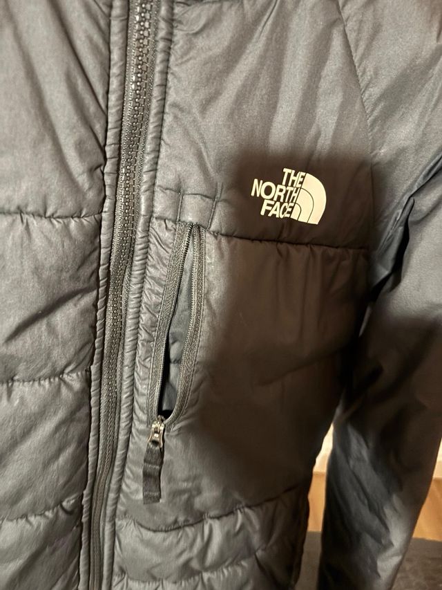 Abrigo The North Face Negro Naranja