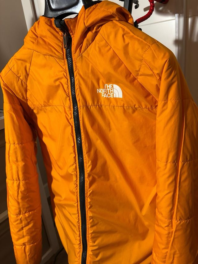 Abrigo The North Face Negro Naranja