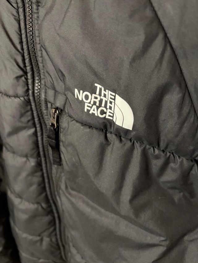 Abrigo The North Face Negro Naranja