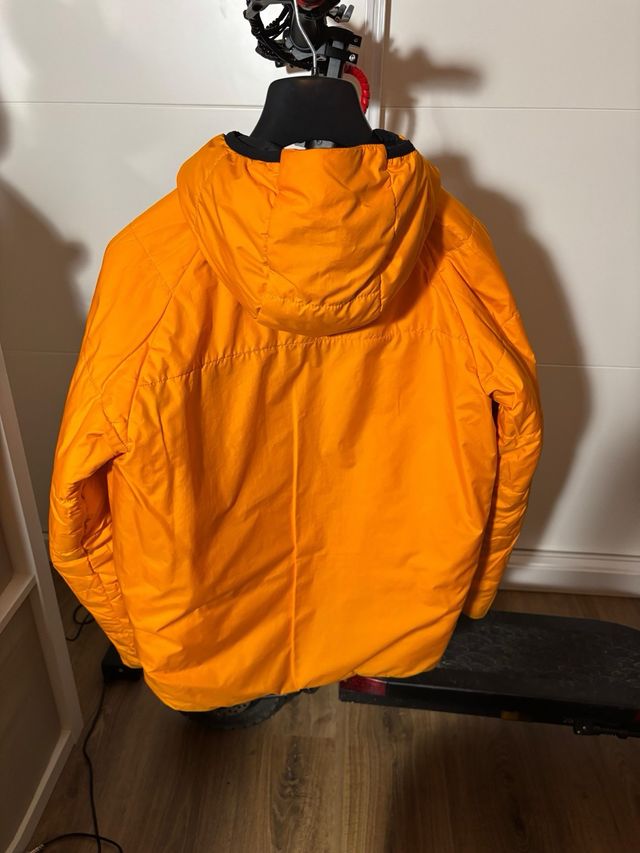 Abrigo The North Face Negro Naranja