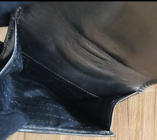 Cartera Billetera Cuadros Piel