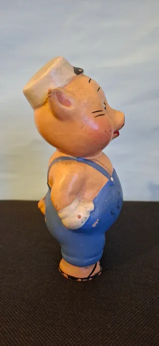 Hucha Cerdo Terracota Años 30