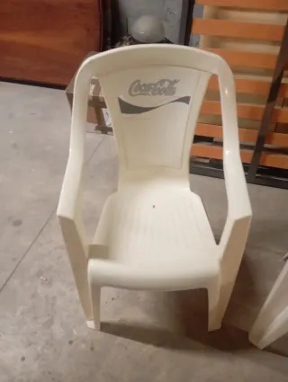 Coppia sedie Coca-Cola
