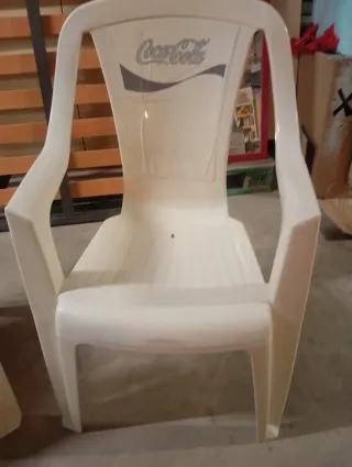 Coppia sedie Coca-Cola