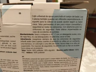 Cojín reductor silla coche bebé