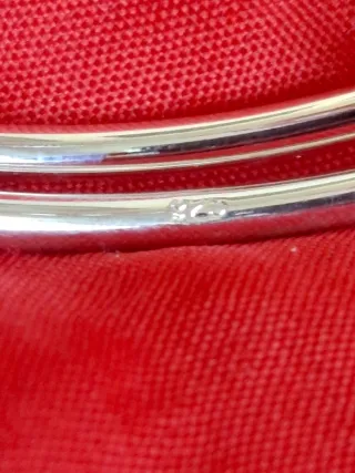 Pulsera de plata ajustable