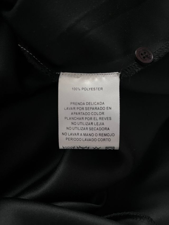 Vestido Almatrichi Negro y Beige