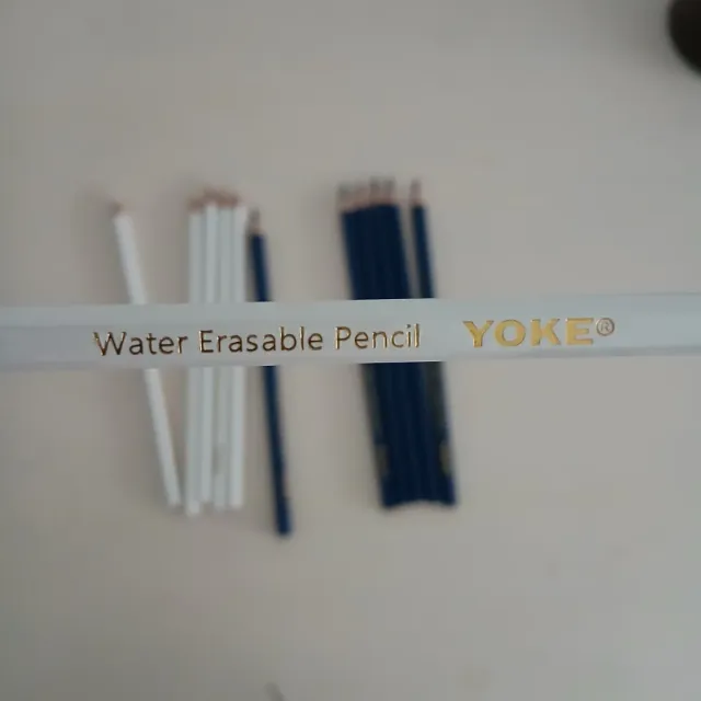 Confezione da 6 matite cancellabili con acqua YOKE