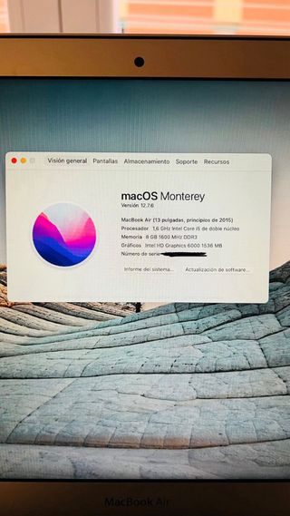 MacBook Air 2015 128Gb i5 Batería Nueva iFixit