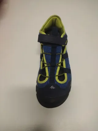 Sandalias Quechua niño Talla 38 Azul/Verde
