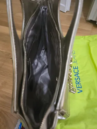 Borsa Versace Oro/Argento Molto Capiente