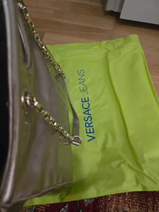 Borsa Versace Oro/Argento Molto Capiente