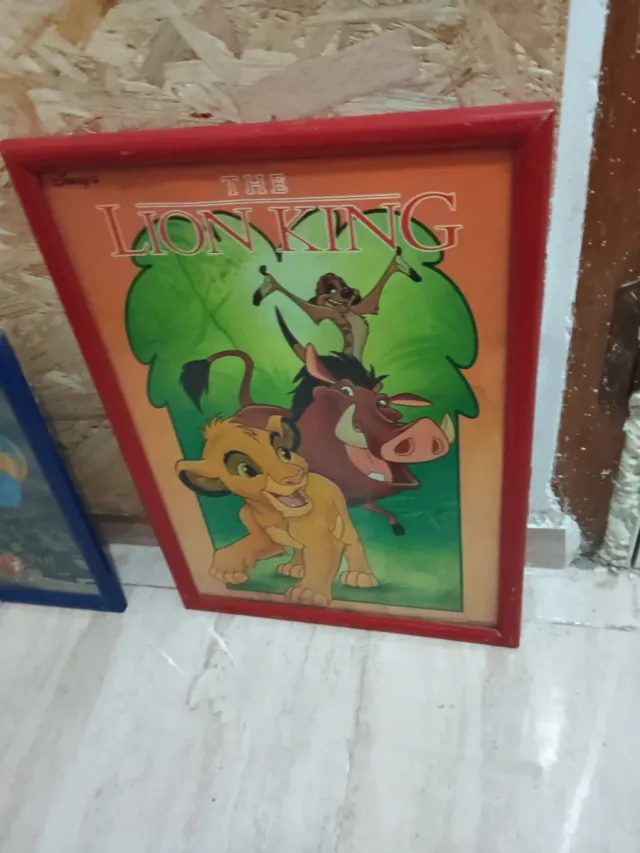 Cuadro El Rey León Disney