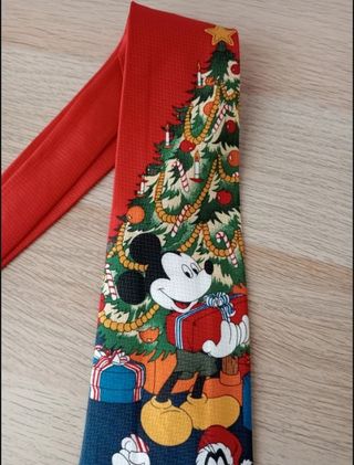 Corbata Disney Navidad Mickey Mouse
