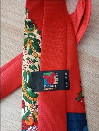 Corbata Disney Navidad Mickey Mouse