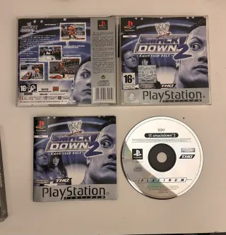 WWE Smackdown 2 PlayStation 1 PAL