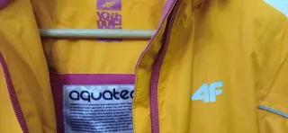 Chaqueta de esquí infantil naranja 4F