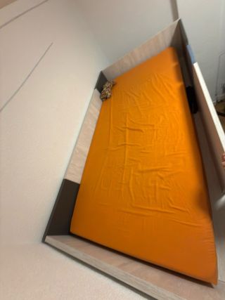 Litera Juvenil Madera Azul y Gris