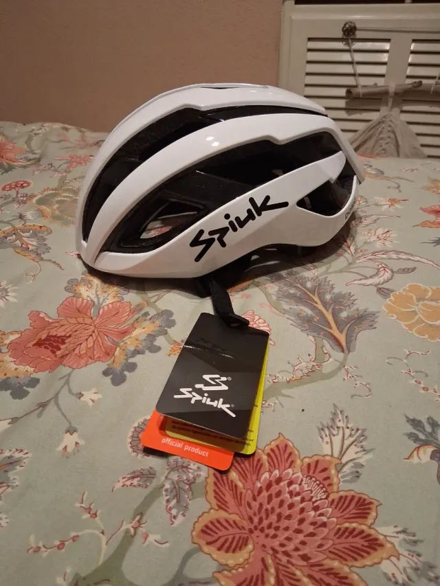 Casco Ciclismo Spiuk Domo Blanco talla S/M