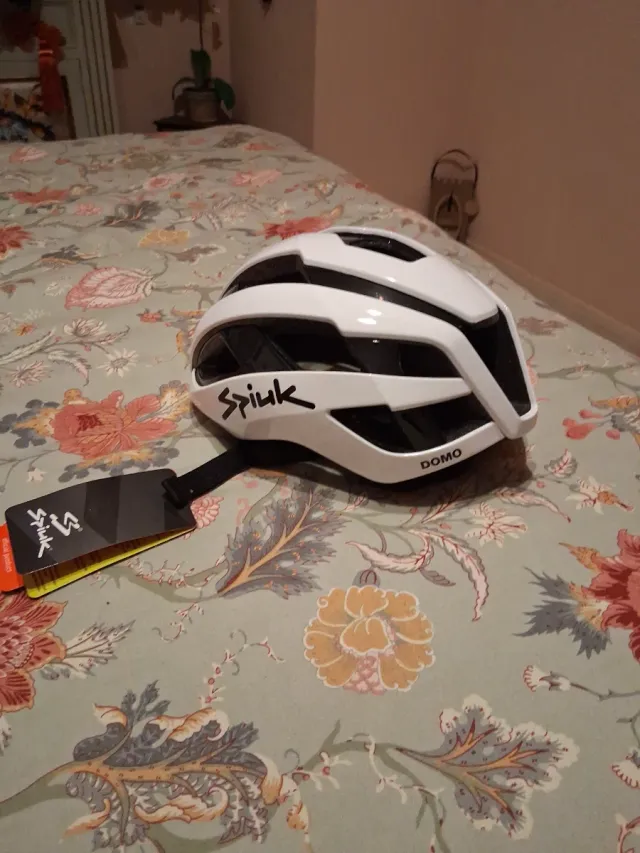 Casco Ciclismo Spiuk Domo Blanco talla S/M