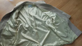 Cappotto Lana Bianca Domini Made in Italy