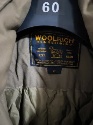 Cappotto Woolrich Verde Oliva Taglia L