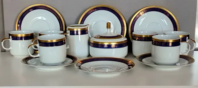 Servizio da Tè Porcellana Cecoslovacchia