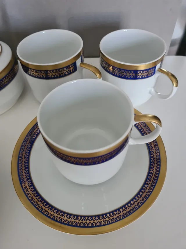 Servizio da Tè Porcellana Cecoslovacchia