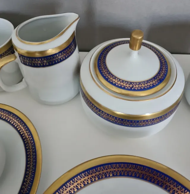 Servizio da Tè Porcellana Cecoslovacchia