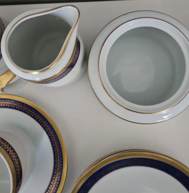 Servizio da Tè Porcellana Cecoslovacchia