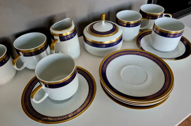 Servizio da Tè Porcellana Cecoslovacchia