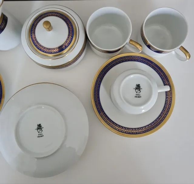 Servizio da Tè Porcellana Cecoslovacchia