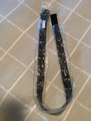 Cinturón Bizzbee Negro con Hebilla Doble nuevo