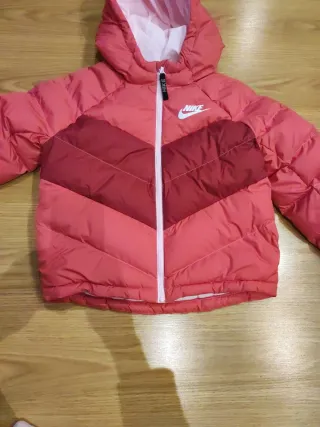 Chaqueta Nike Mujer Rosa y Rojo