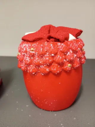 Vaso a forma di gnomo porta oggetti