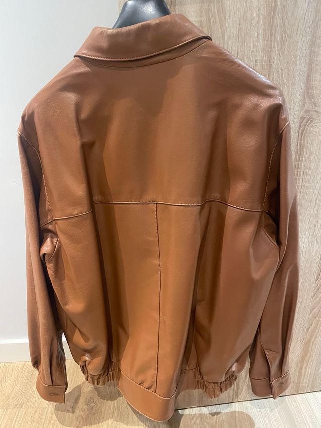 Cazadora de piel Munper Marrón/ camel