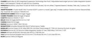 Scott Spark 970 Talla L Aluminio Doble suspension