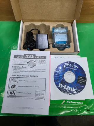 Server di Stampa D-Link DP-301P+ Fast Ethernet