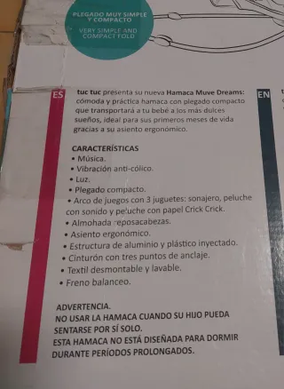 Hamaca Tuc Tuc Muve Dreams