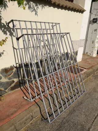 Rejas de hierro macizo