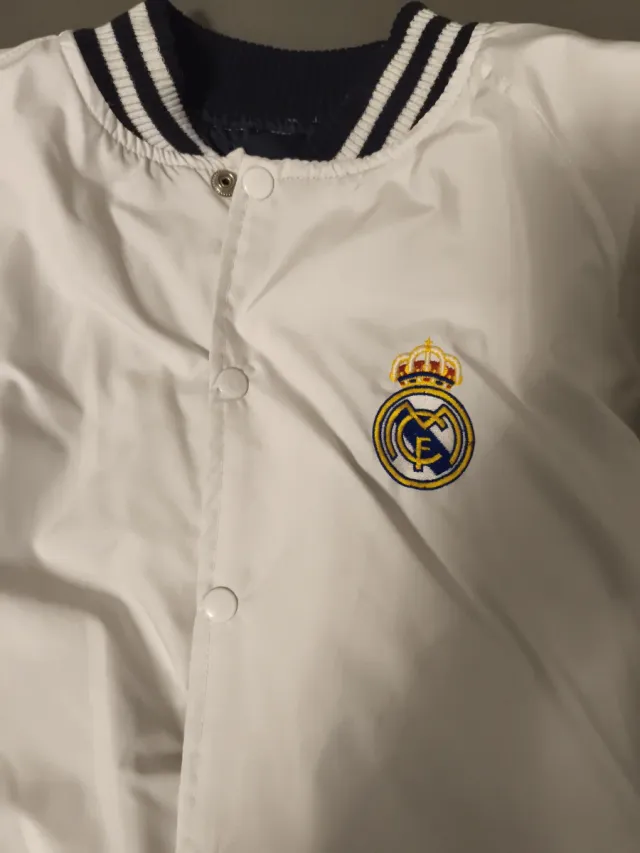 Chaqueta Real Madrid Blanca Talla L