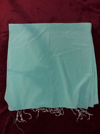 Foulard donna elegante con perline