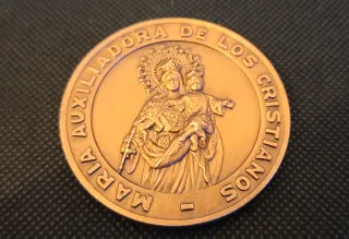 Medalla Colegio Salesiano Alcoy 1977