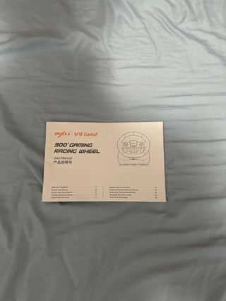 PXN V9 Gen 2 Volante Gaming + Pedales