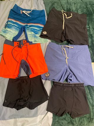 Lote Bañadores Surf Niño Olaian