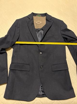 Giacca Benetton Blu/Grigio Tg.50