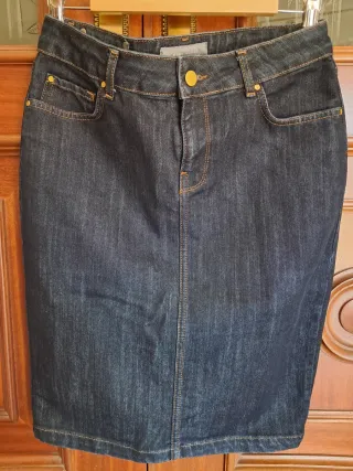 Falda vaquera Zara Talla 42