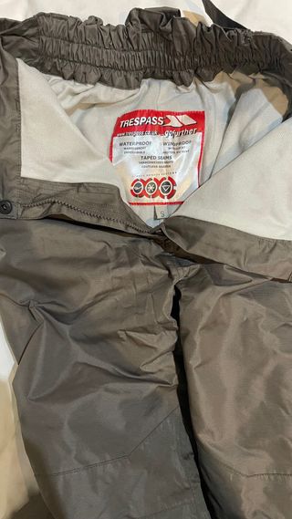 Pantalón esquí mujer impermeable Talla S Trespass